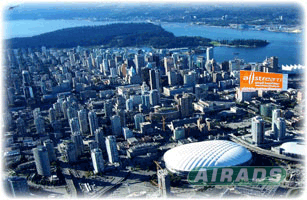 Skytaculair Helicopter Banner for Allstream Vancouver Image