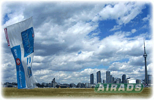 Skytaculair Helicopter Banner for BMO Image