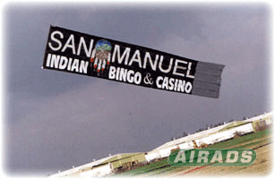 Aerial Billboard for San Manuel Indian Casino Image