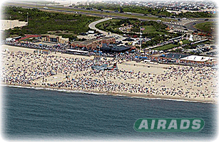 Crowded Beach Massachusetts Image