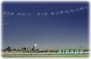 Big Digital Skywriting Ads Image