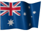 Australia Flag Animated Image