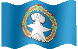 Northern Mariana Islands Flag Animated Image