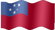 Samoa Flag Animated Image