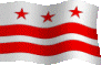 District of Columbia Flag Animated Image
