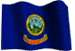 Idaho Flag Animated Image