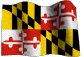 Maryland Flag Animated Image