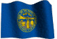 Nebraska Flag Animated Image