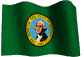 Washington State Flag Animated Image