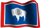 Wyoming Flag Animated Image