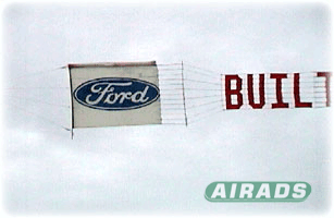 Aerial Banner and Logo for Ford Motor Company Image