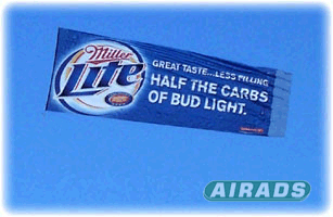 Aerial Billboard for Miller Brewing Image