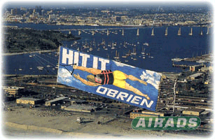 Aerial Billboard for Obrien Water Skis Image