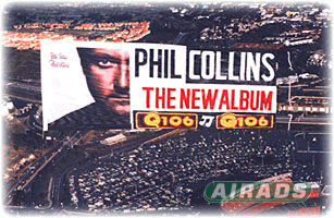 Aerial Billboard for Atlantic Records Phil Collins Image