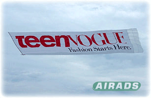 Aerial Billboard for Teen Vogue Image